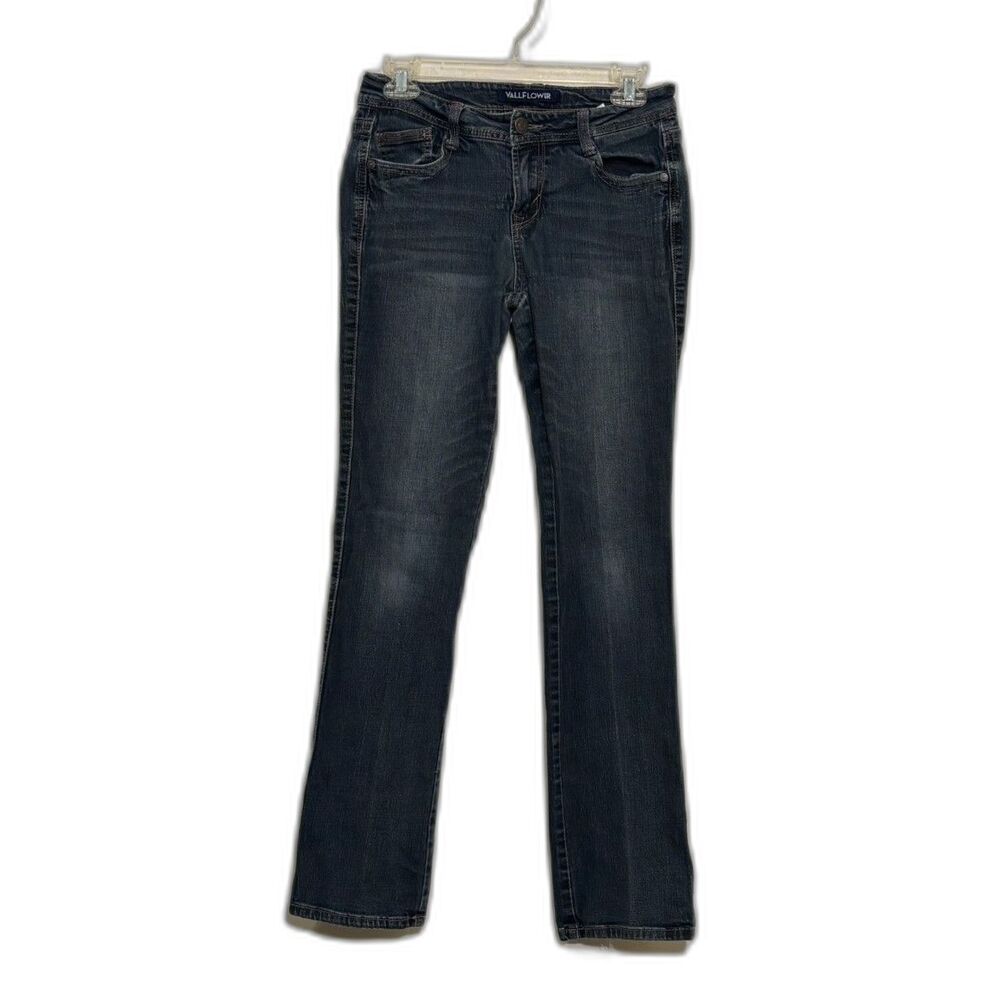 Wallflower Legendary Fit Jeans Dark Straight Leg Juniors 7